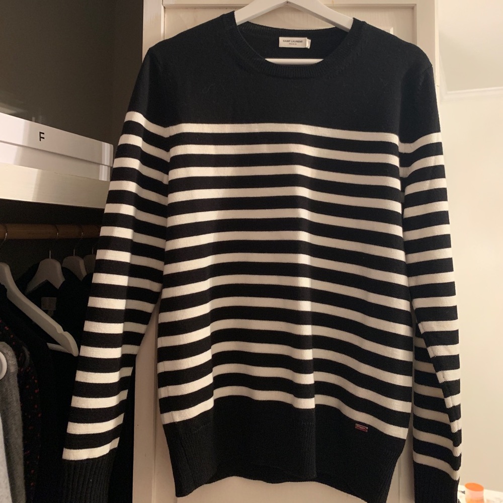Saint Laurent Wool Sailor Sweater